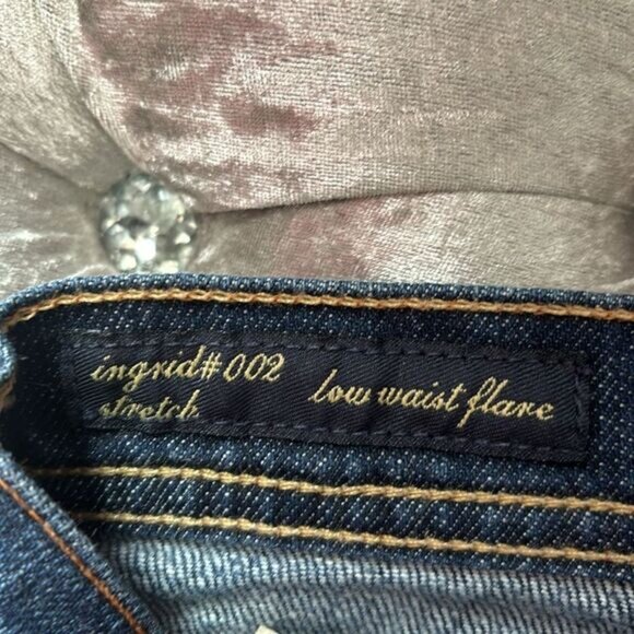 Citizens of Humanity Ingrid stretch low waist flare jeans, size 26, excellent - Picture 8 of 13